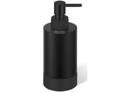 Dozator sapun lichid Decor Walther Club SSP 1 fatetat, h 17.5cm, negru mat