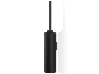 Perie wc cu suport de perete Decor Walther Club WBG, h 46cm, negru mat