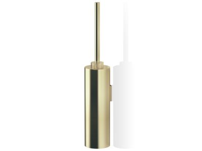 Perie wc cu suport de perete Decor Walther Club WBG, h 46cm, auriu mat 24k