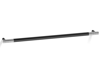 Bara port prosop Decor Walther Club HTE60, 60cm, negru mat-crom