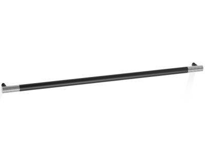 Bara port prosop Decor Walther Club HTE80, 80cm, negru mat-crom