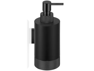Dozator sapun lichid Decor Walther Club WSP 1 fatetat, de perete, 17.5cm, negru mat