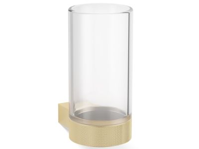 Pahar cu suport de perete Decor Walther Club WMG, 12.5cm, cristal, auriu mat 24k