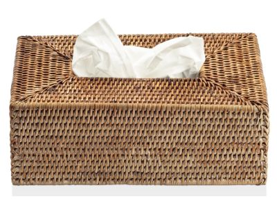 Cutie servetele Decor Walther Basket KBQ, 10x14x25cm, rattan inchis