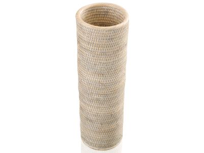 Suport rezerva hartie igienica Decor Walther Basket ERH, h 44.5cm, rattan deschis