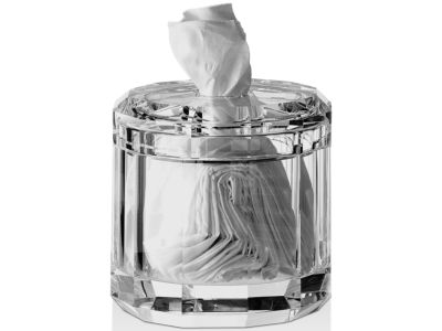Cutie servetele Decor Walther Kristall KR KB, 15x15cm, transparent