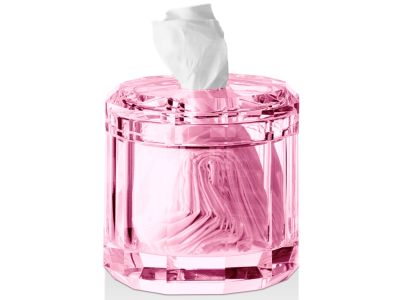 Cutie servetele Decor Walther Kristall KR KB, 15x15cm, roz