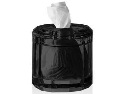 Cutie servetele Decor Walther Kristall KR KB, 15x15cm, antracit