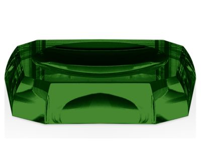 Savoniera Decor Walther Kristall KR STS, 12x12cm, verde