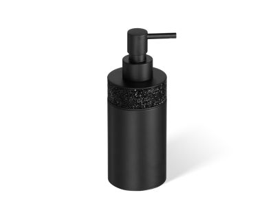 Dozator sapun lichid Decor Walther Rocks, negru mat
