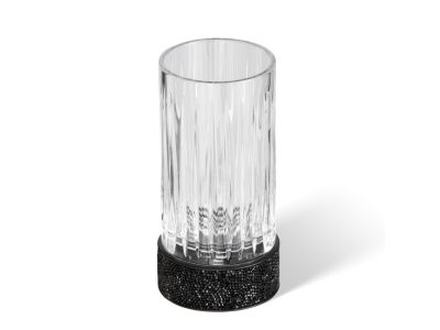 Pahar Decor Walther Rocks, h 12.5cm, negru mat