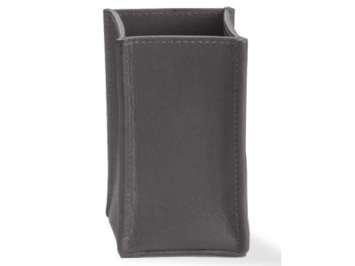 Cutie Decor Walther Nappa KOE, h12.5cm, piele, gri fumuriu