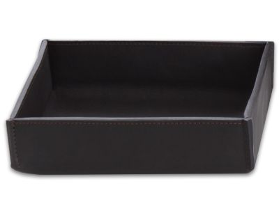Tava Decor Walther Nappa TAB S, 17x17cm, piele, negru-maro