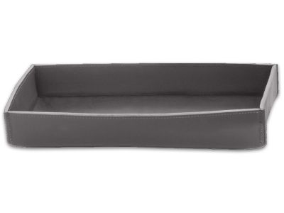 Tava Decor Walther Nappa TAB L, 29x17cm, piele, gri fumuriu