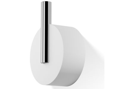 Cuier Decor Walther Stone WHK Small, 3.5cm, alb-crom