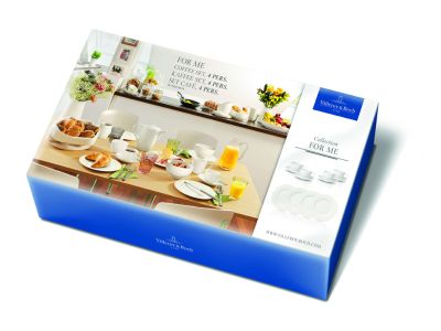 Set cafea 4 persoane Villeroy & Boch For Me Sets 12 piese