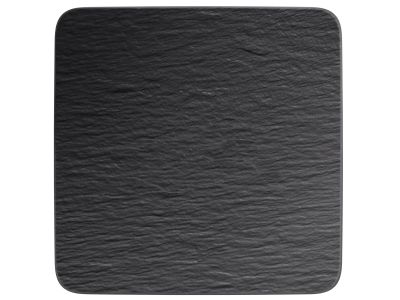 Farfurie Villeroy & Boch Manufacture Rock Gourmet 32.5x32.5cm