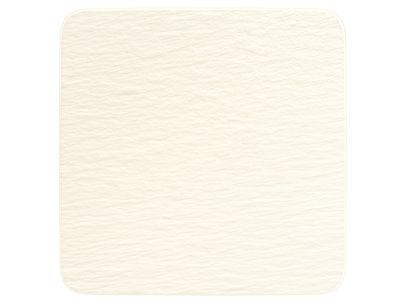 Farfurie Villeroy & Boch Manufacture Rock Blanc Gourmet 32.5x32.5cm