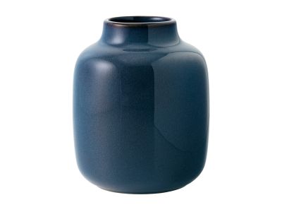 Vaza Villeroy & Boch Lave Home Nek Small, 15.5cm, Bleu uni