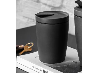 Cana cu capac like. by Villeroy & Boch Manufacture Rock To Go 0.35 litri