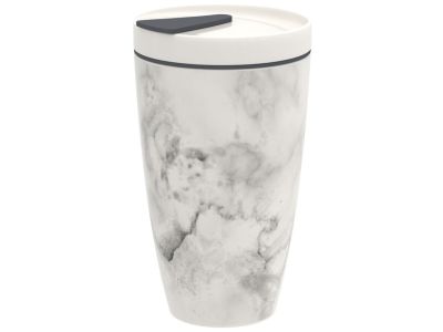 Cana cu capac like. by Villeroy & Boch Coffee To Go 0.35 litri, Marmory