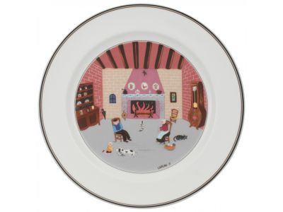Farfurie plata Villeroy & Boch Design Naif Fireplace 27 cm
