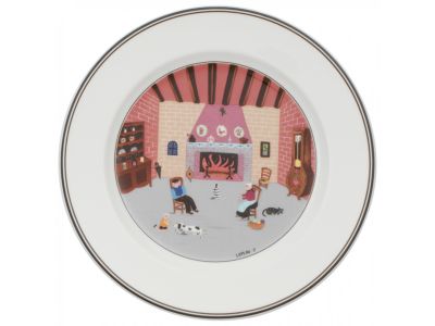 Farfurie Villeroy & Boch Design Naif Salad Fireplace 21 cm