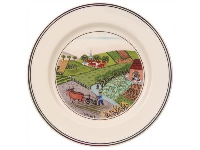 Farfurie Villeroy & Boch Design Naif Bread & Butter Cultivation 17 cm