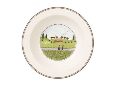 Farfurie adanca Villeroy & Boch Design Naif Meeting 20 cm