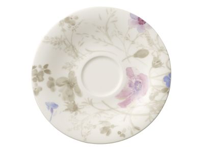 Farfuriuta pentru ceasca ceai-cafea  Villeroy & Boch Mariefleur Gris Basic 16cm