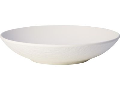 Bol plat Villeroy & Boch Manufacture Rock Blanc 24cm