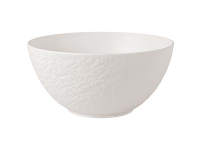 Bol salata Villeroy & Boch Manufacture Rock Blanc 24cm