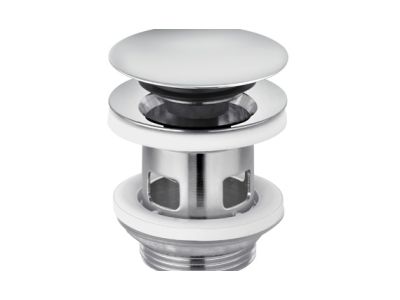 Ventil de scurgere Kludi pentru lavoar, cu push-open blocabil G1 1/4