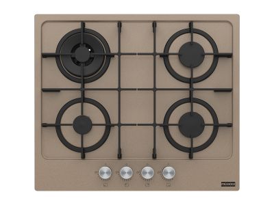 Plita gaz incorporabila Franke Maris 600 FHMA 604 3G DC OY C cu 4 arzatoare, 60cm, gratare fonta, Oyster