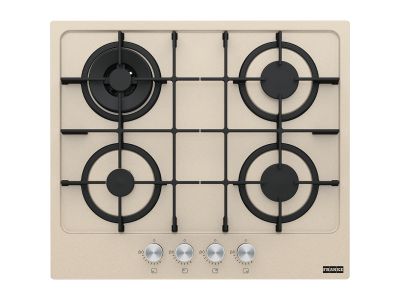 Plita gaz incorporabila Franke Maris 600 FHMA 604 3G DC OA C cu 4 arzatoare, 60cm, gratare fonta, Avena