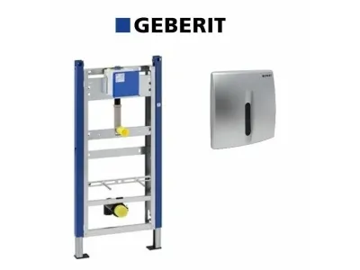Set Geberit Duofix Pisoar contine cadru pisoar si actionare electronica cu infrarosu