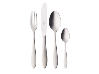 Set tacamuri Villeroy & Boch Arthur 30 piese, box, inox mat