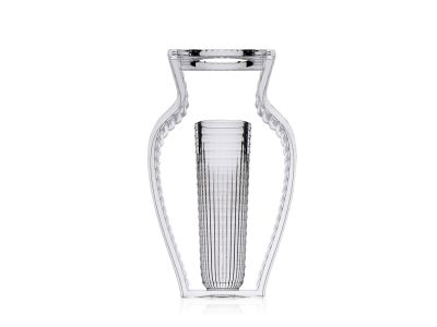 Vaza Kartell I Shine design Eugeni Quitllet, 20x33cm, transparent