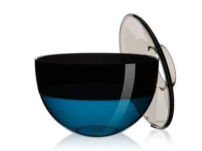 Vaza Kartell Shibuya design Christophe Pillet, portocaliu-rosu-gri