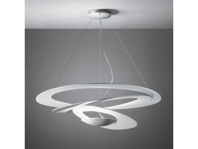 Suspensie Artemide Pirce design Giuseppe Maurizio Scutella, LED 44W, alb