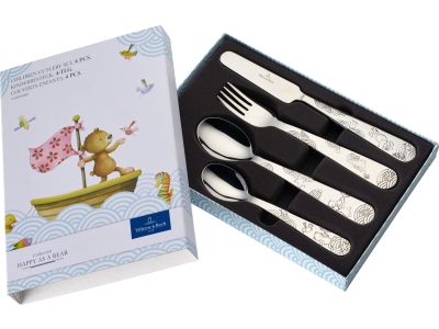Set 4 tacamuri copii Villeroy & Boch Happy as a Bear