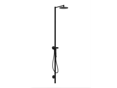 Coloana de dus Axor Starck Nature 240 1jet pentru exterior, negru mat