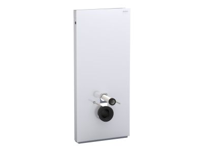 Rezervor wc Geberit Monolith aparent pentru wc suspendat 114cm sticla alba