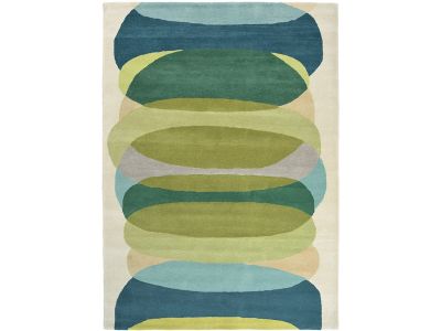 Covor Harlequin Elliptic, 200x280cm, 140307 verde Emerald