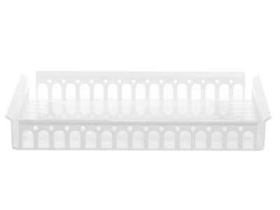 Tava Kartell Piazza design Fabio Novembre, 48x37cm, alb