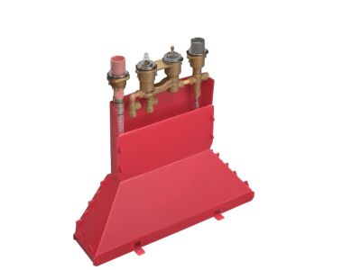 Corp ingropat pentru baterie cu montaj pe cada Axor Starck Organic 4 elemente