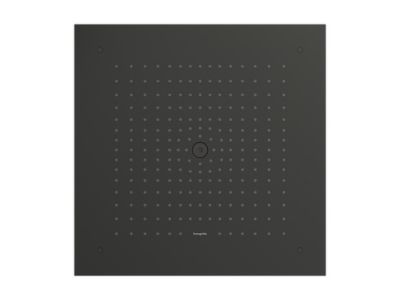 Palarie de dus Hansgrohe Raindance E 400x400 1jet, montare pe tavan, negru periat