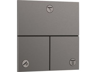 Divertor Hansgrohe ShowerSelect Comfort E cu 3 functii cu montaj incastrat, necesita corp ingropat, negru periat