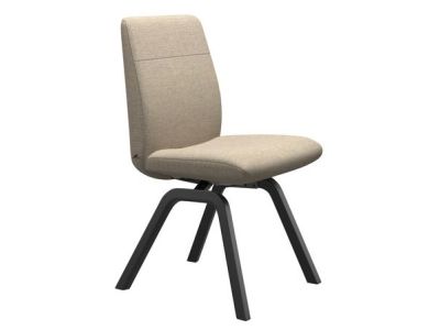 Scaun Stressless Chilli v2 Low D200 L, Balance&Glide, cadru negru, tapiterie Daisy Beige