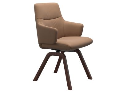 Scaun Stressless Mint v2 Low D200 L, Balance&Glide, cadru walnut, tapiterie piele Batick Latte